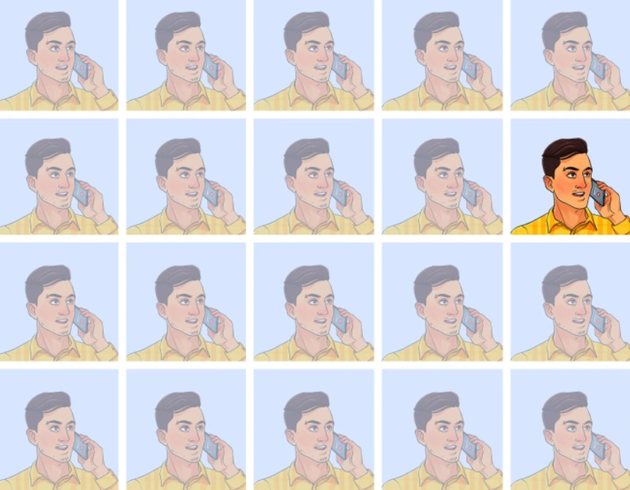 A legtöbb ember képtelen megmondani, melyik férfi arc a hibás