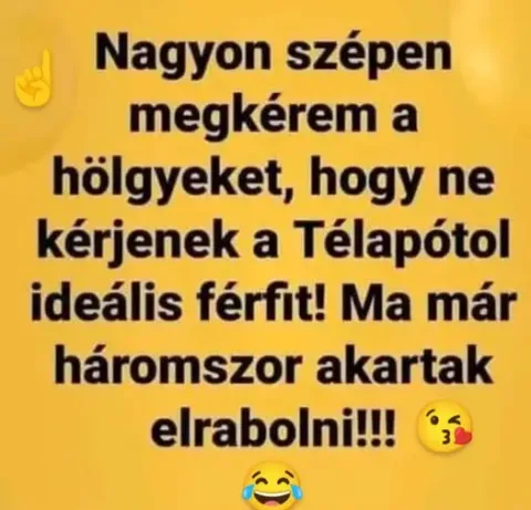 Ne kérjenek a Télapótól ideális férfit...