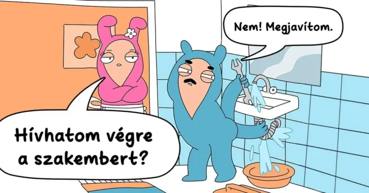 Vicces képregények egy orosz művésztől, amelyekben Te is könnyedén megtalálod Orosz művész mulatságos képregényei, amelyekben Te is könnyen önmagadra ismersz