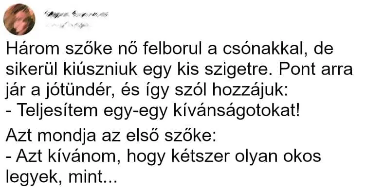 Vicc: Három szőke nő felborul a csónakkal... Vicc: Három szőke nő felborul a csónakkal…