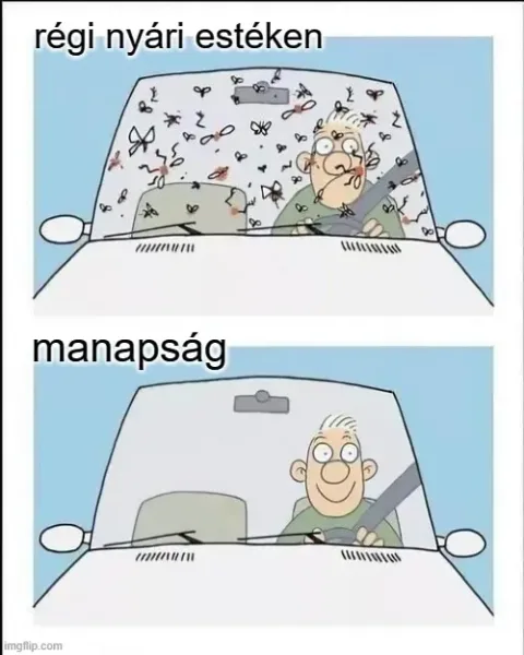 Régi nyári estéken vs manapság