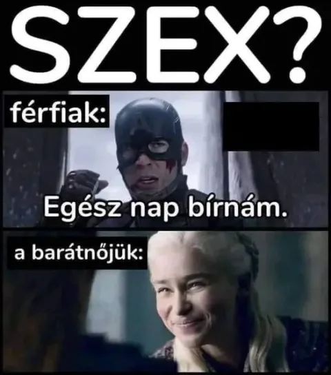 Szex? Férfiak és a barátnőjük...