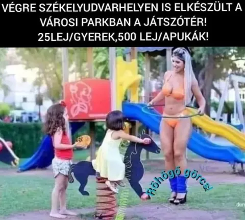 KÖSZÖNJÜK POLGÁRMESTERÚR!
 NAGY SEGÍTSÉG EZ A CSALÁDOKNAK!