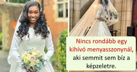 Sokan felháborodtak a menyasszonyon, aki kritizálta a kihívó menyasszonyi ruhákat Felháborodtak azok, akiknek a menyasszony preskriptív véleményét megosztotta az esküvői ruhákról