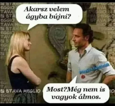 Akarsz velem ágyba bújni? Még nem is vagyok álmos