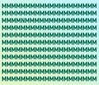 Az emberek mindössze 1%-a találja meg 10 másodperc alatt a kakukktojást a képen. –