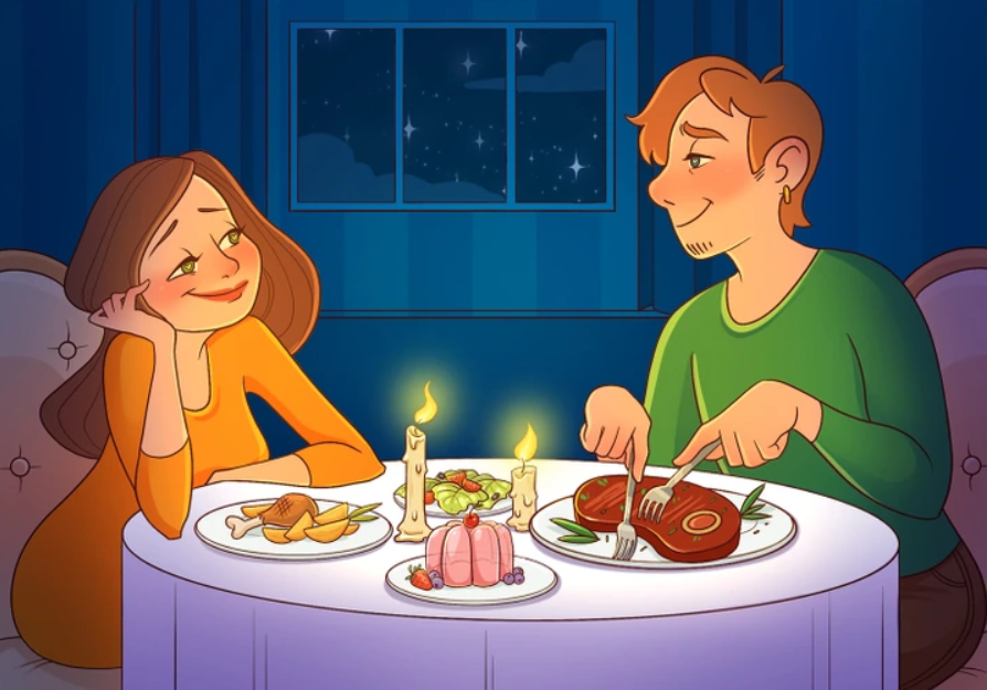 fejtörő_vacsora | Marie Claire Jól működik az agyad, ha rájössz, mi nem stimmel ezzel a képpel