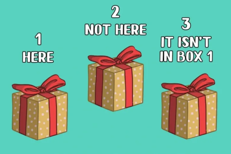 Melyik doboz rejti a gyűrűt? Csak a zsenik tudják megmondani Melyik doboz rejti a gyűrűt? Csak a zsenik tudják megmondani