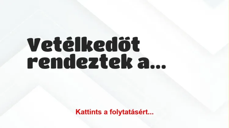Vicc: Vetélkedőt rendeztek a világ királynéinak Vicc: Vetélkedőt rendeztek a világ királynéinak
