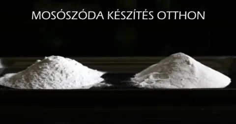Az otthon készült mosószóda elkészítése egyetlen hozzávalóból