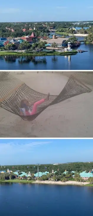 függőágyak a disney's caribbean beach resortban
