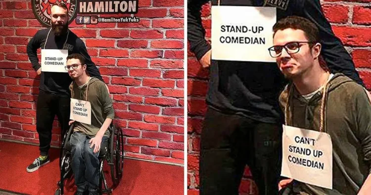 18 ember, akinek minden elvesztett, leszámítva humorát... Vicotria Victoria: Humorérzék a nehéz pillanatokban