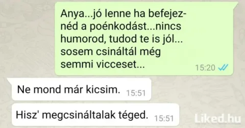 Íme 12 sírva nevetős SMS váltás édesanyák és gyermekeik között... 12 Szívet melengető és nevetésre késztető SMS, amelyet anyák és gyermekeik küldtek egymásnak
