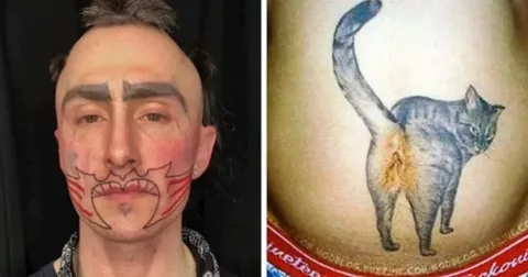 15 alak, aki a furcsa tetoválása miatt vált nevetség tárgyává 15 személy, aki növelte a közönség nevetési faktorát furcsa tetoválásaival…