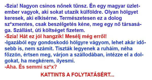 Vicc: Mai levelezés egy társkereső oldalon Vicc: Mai levelezés egy társkereső oldalon