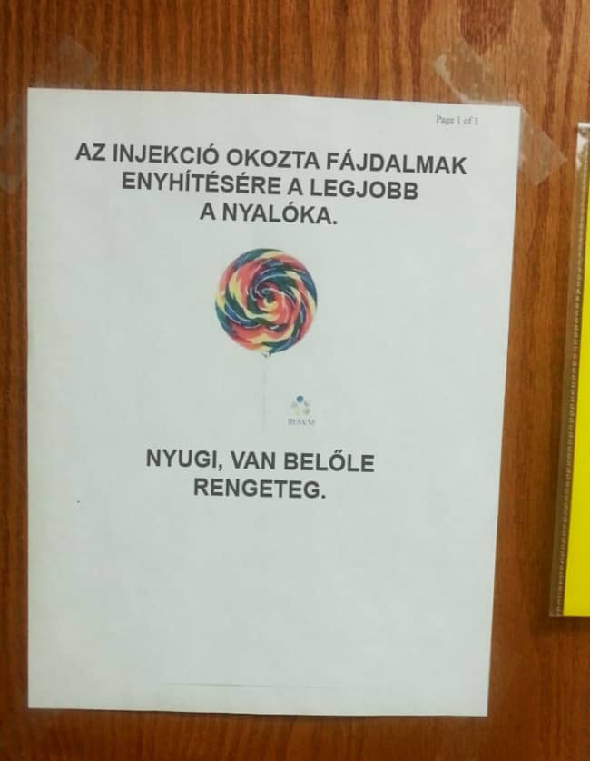 Gyermekorvos ajtaja