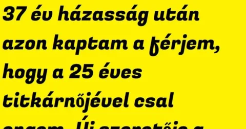 Csupa meglepetés: Három évtizednyi házasság után férjem a fiatal titkárnőjével csal – Ennyire nem számítottam!