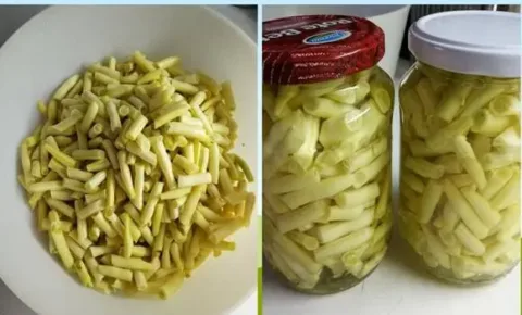 Zöldbab télire konzerválása, hozzáadott tartósítószer nélkül! Mindig ilyen módszerrel készül, és az íze mindig friss és finom marad!