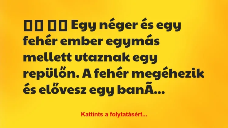Vicc:
Egy néger és egy fehér ember egymás mellett… Vicc:
Egy néger és egy fehér ember egymás mellett…