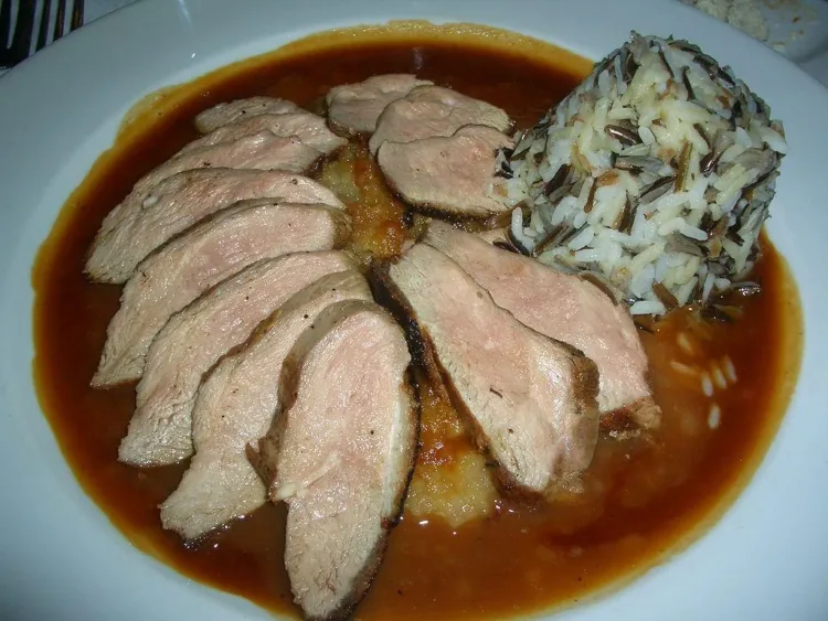 Ázsiai grillezett kacsamell -