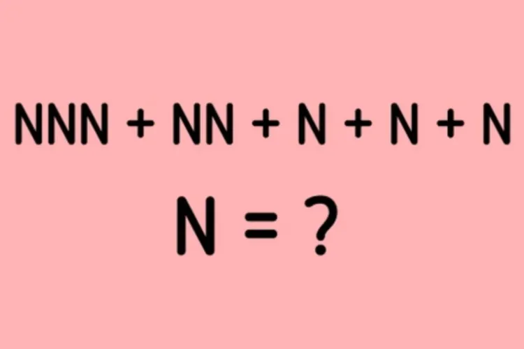 Csak rendkívüli intelligenciával lehet megoldani a matematikai fejtörőt Csak rendkívüli intelligenciával lehet megoldani a matematikai fejtörőt