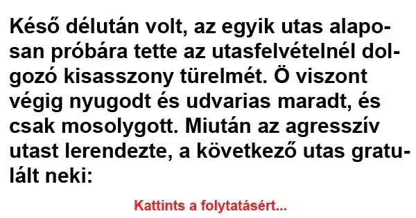 Vicc: Késő délután volt Vicc: Késő délután volt