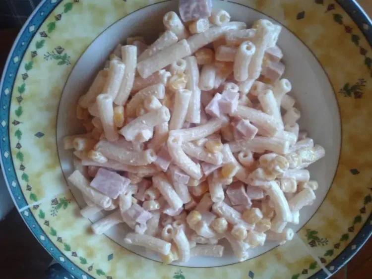 Tésztasaláta -
