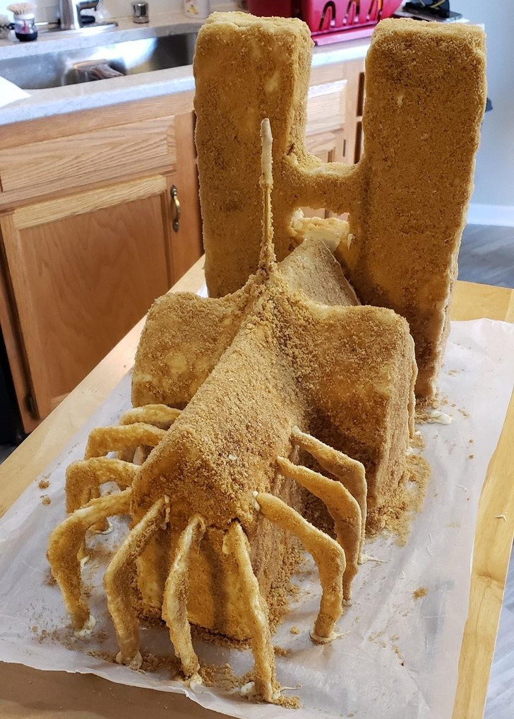 sandcastle cake