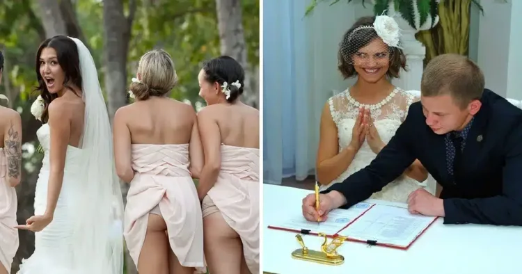 20 mókás és kínos fotó, amelyek megmutatják, hogy egy esküvő 20 szórakoztató és kínos kép, amelyek betekintést engednek az esküvők nem annyira fényes pillanataiba