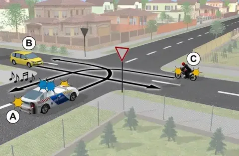 Rejtvény: Ha segítség nélkül megoldja ezt a KRESZ feladatot, Ön a profi sofőrök…