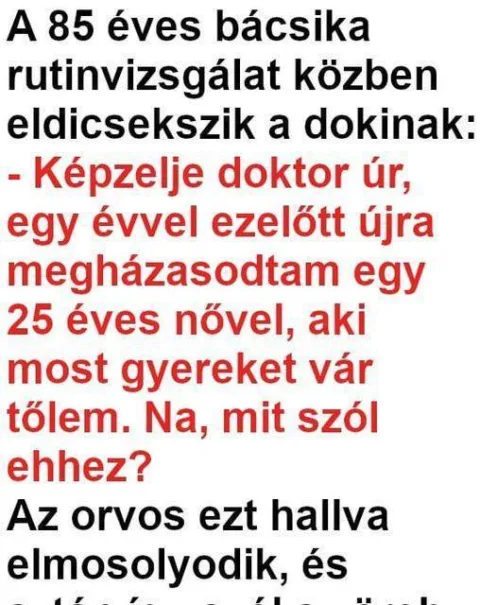 Egy 85 éves férfi újfent házasodott, és családja van születőben