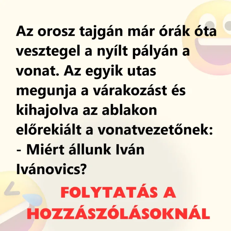 Az orosz tajgán már órák óta vesztegel a nyílt pályán Vonat vesztegel a végtelen orosz tajgán órák óta