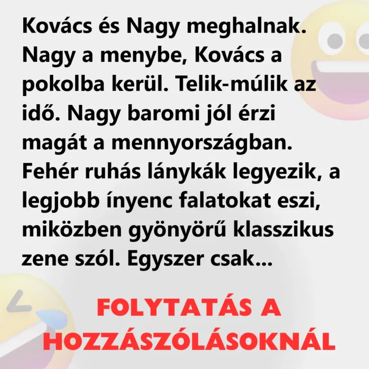 Kovács és Nagy meghalnak Kreatív elemzés Kovács és Nagy halálának története alapján