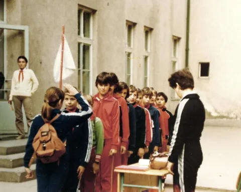 Iskola a 80-as években