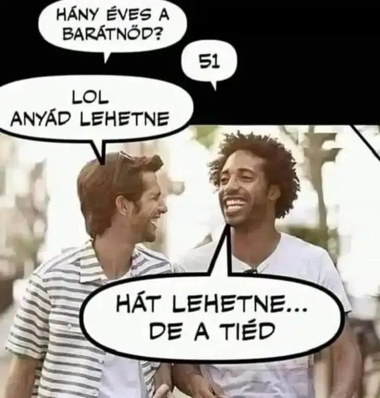 Vicc: Hány éves a barátnőd