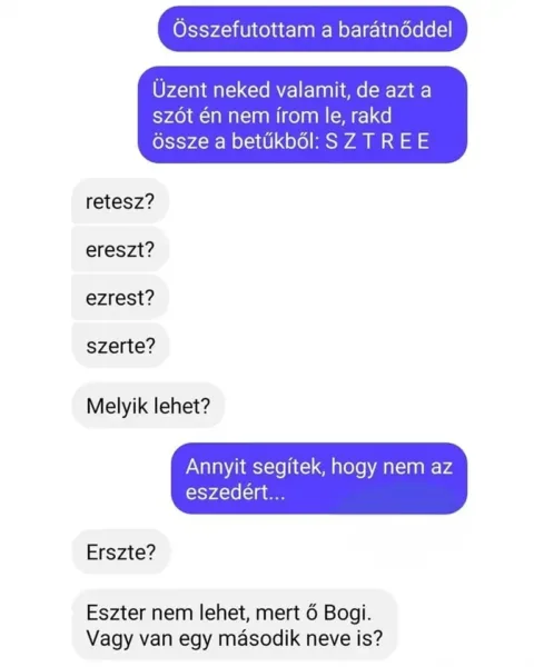 Vicc: Összefutottam a barátnőddel