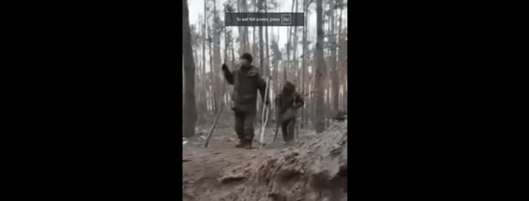 orosz katonák Súlyosan sérült katonákat küld a frontra az orosz hadsereg -videó