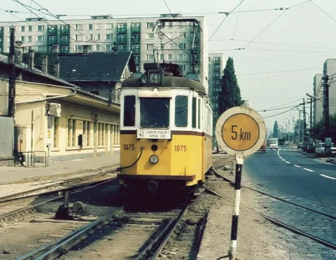 1984.  Budafok kocsiszínnél.
Komjáthy Zoltán felvétele