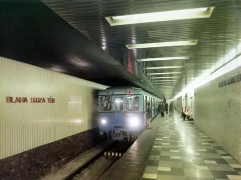 Budapest, 1988 Június  Blaha Lujza tér, aluljáró