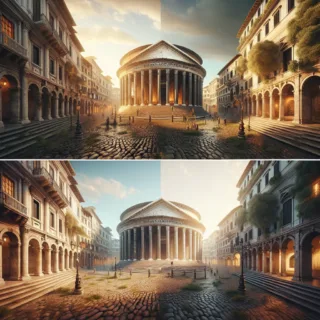 Egy régi négyzet, ahol a múlt és a jövő találkozik