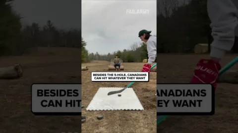 Ez az oka annak, hogy Kanada a legjobb a jégkorongnál! 
 – videó