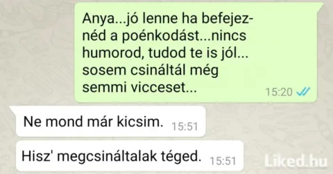 Íme 12 sírva nevetős SMS váltás édesanyák és gyermekeik között 12 hihetetlenül humoros SMS-beszélgetés anyák és gyermekeik között: Ha ezt olvasod, garantáltan a könnyeidet neveted!
