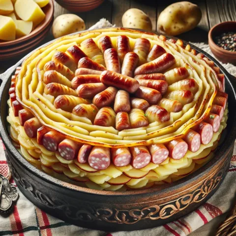 Retró Rakott Krumpli: A Múlt Ízei Egy Laktató Fogásban