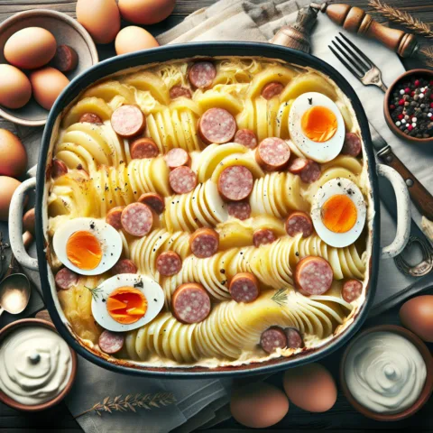 Retró Rakott Krumpli: Ízletes Klasszikus Magyar Régi Egytálétel