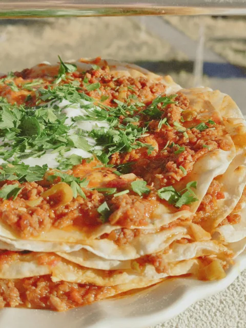 Villámgyors ropogós pizza – tortilla lappal!