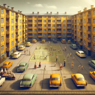 „Régi emlékek: Egy retró lakótelepi történet a múltból”