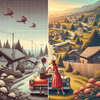 A MÚLT SZERELEMÉNEK NYOMAI EGY RÉGI LAKÓTELEPEN