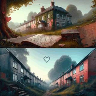 Egy elavult nagyvárosi panel negyed rejtelmei: hová tűnt románc