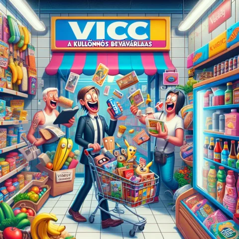 Vicc: A Különös Bevásárlás…