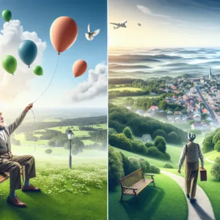 Vicc: A Nyugdíjas Bácsi és a Lufi Kalandja…